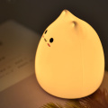 Silicone night light for children's room