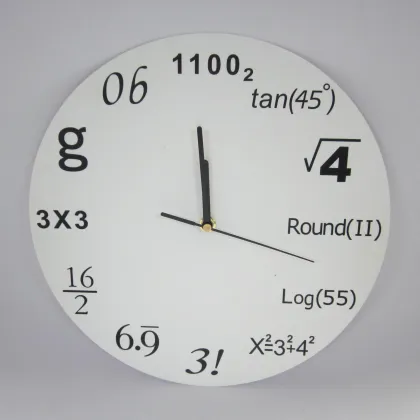 Mathematics Clock (HHW00114)