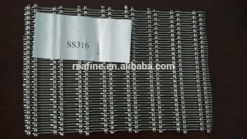 304 316 Mesh Plain Woven Stainless Steel Wire Mesh used to kinds of fields