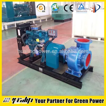 Diesel engine driven water pump for irrigation