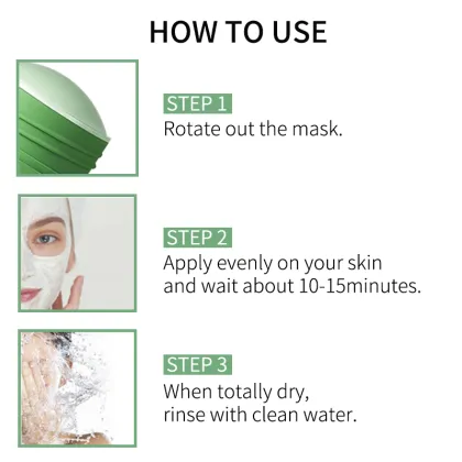 Deep Cleansing Purifying Green Tea Clay Mask Stick