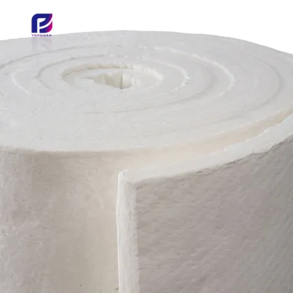 High Temperature Superwool Ceramic Fiber Blankets for Ductwork Insulation - 96 Density Aluminum Silicate Material