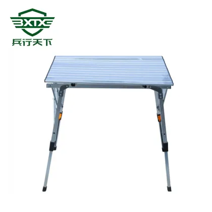 Aluminum alloy folding table