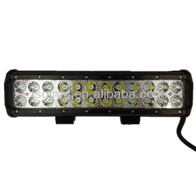 HOT SALE! Waterproof 3W Cree LED light bar cree 54w truck roof off road tractor light bar