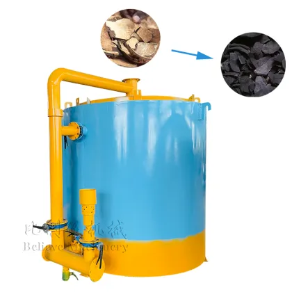 Carbonized Wood Oven Charcoal and Carbon Fiber Production Equipment