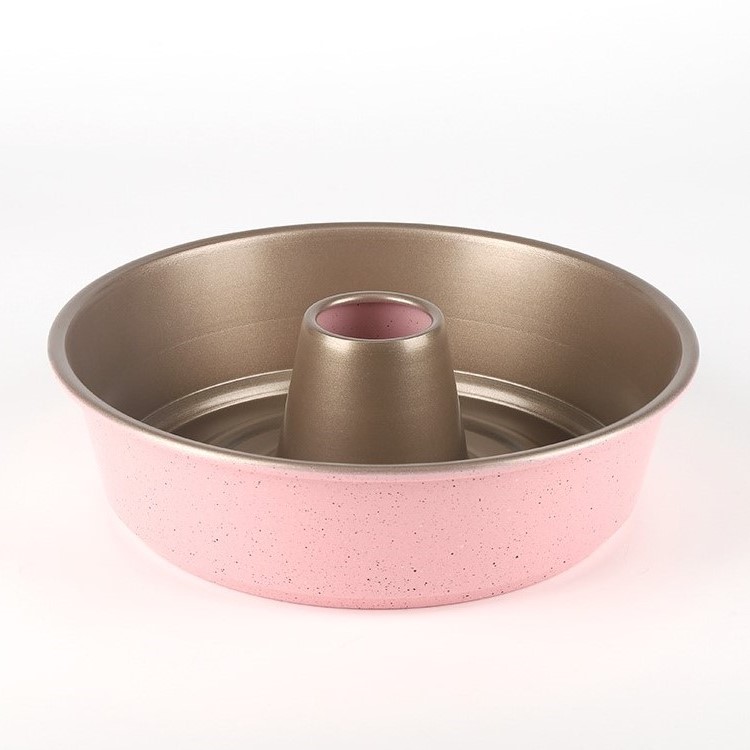 Antihaft-Chiffon-Kuchen Pan-Pink