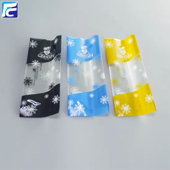 Clear Ice Popsicle Packaging Bag