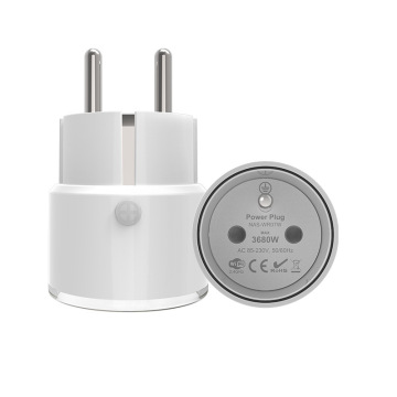 Tuya Matter 16A EU France Smart Plug Socket - WiFi Remote Control