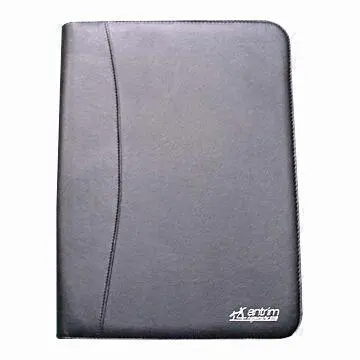 Multifunctional Leather Briefcase with Calculator