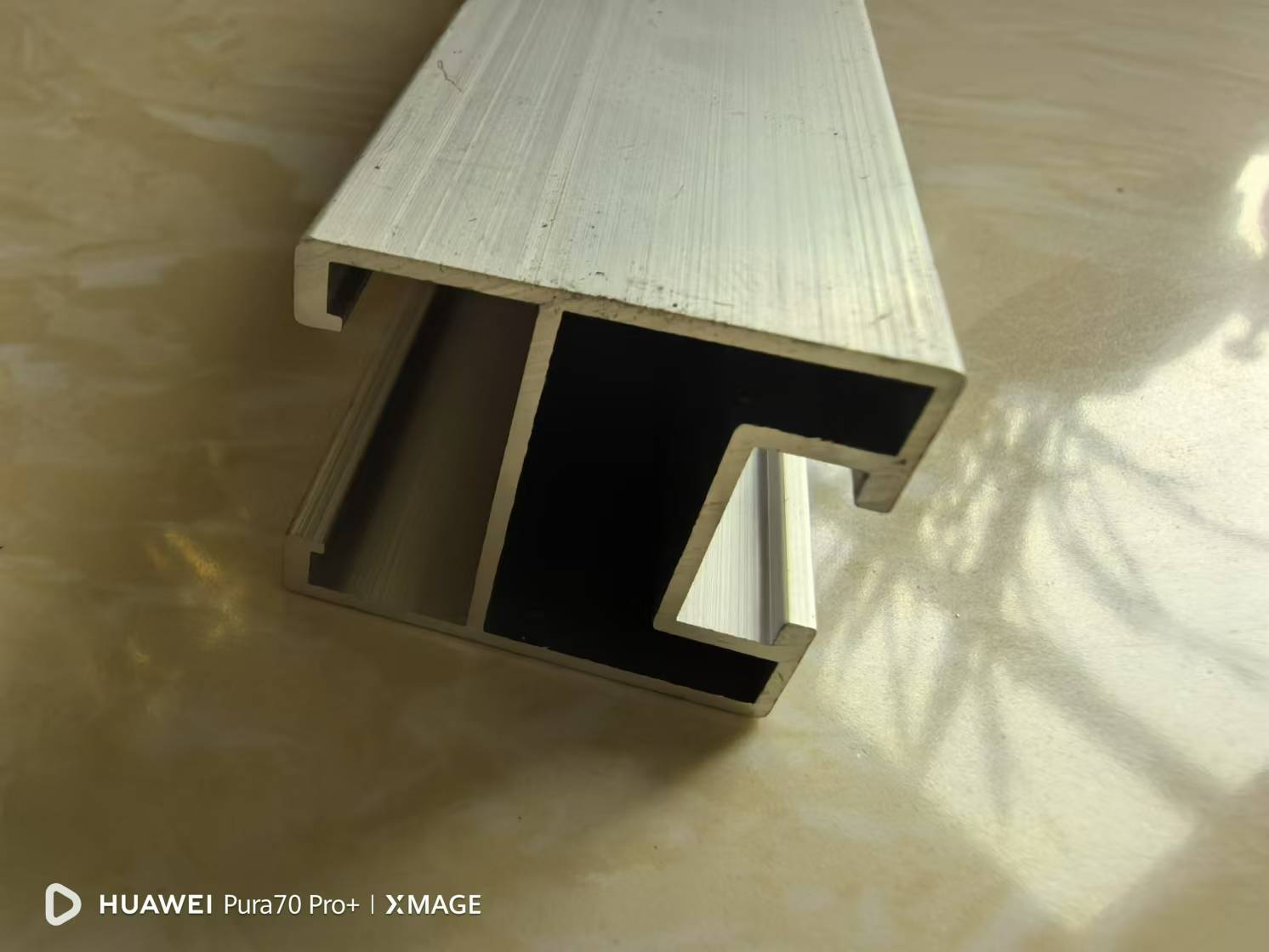 Aluminum alloy anodized tracks PV solar mounting systems