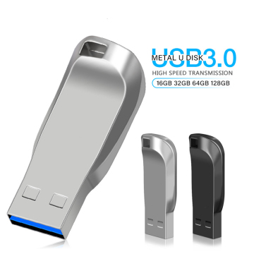 Wholesale Custom Logo Metal USB Flash Drives 3.0 - 1GB to 128GB Pendrives