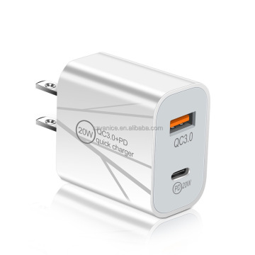 OEM 20W USB-C Power Adapter Charger dengan Kabel untuk iPhone PD20W