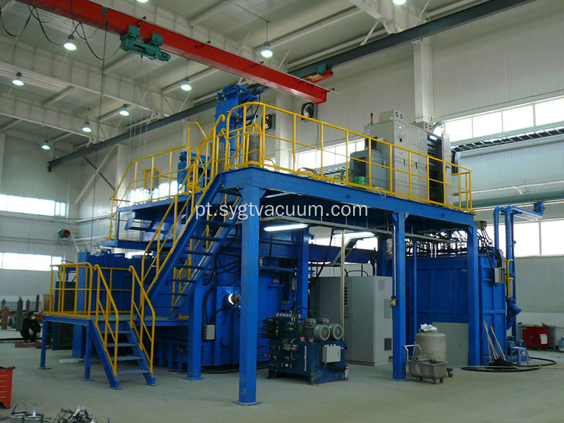 500 kg de indução de vácuo semi-contínuo forno de fusão