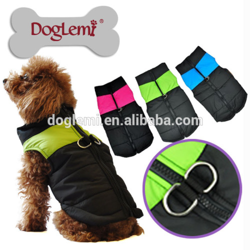 Hot selling wholesale Puppy Dog zip-up winter dog coat winter dog jacket winter dog clothes