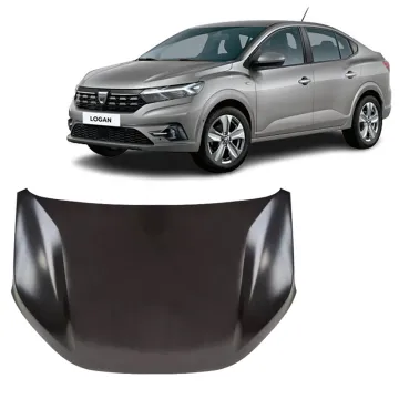 Replacement Engine Bonnet Auto Hood Fit for Dacia Logan Sandero 2020-2022 (OEM 651004404R)