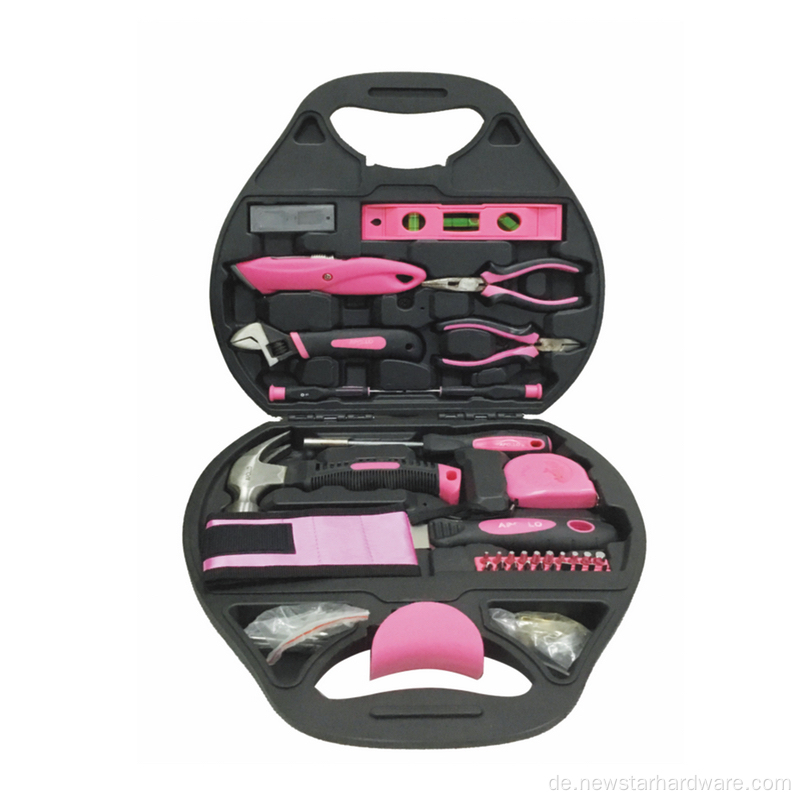 Rosa Farbe Lady Tool in geformte Box Set