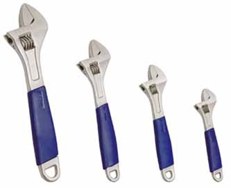 Adjustable Wrench, Spanner, PVC Handle (T-906)