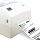 Premium 4x6 fanfold blue liner shipping address label