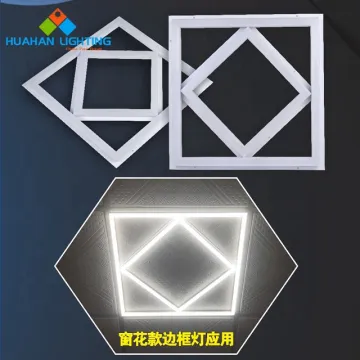 Aluminum Square Ceiling LED Dimmable Panel Light for Home Office