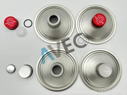 84mm brake fluid tin can screw caps