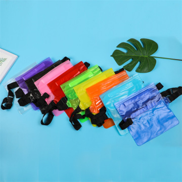 Custom Waterproof Adjustable PVC Clear Belt Fanny Pack