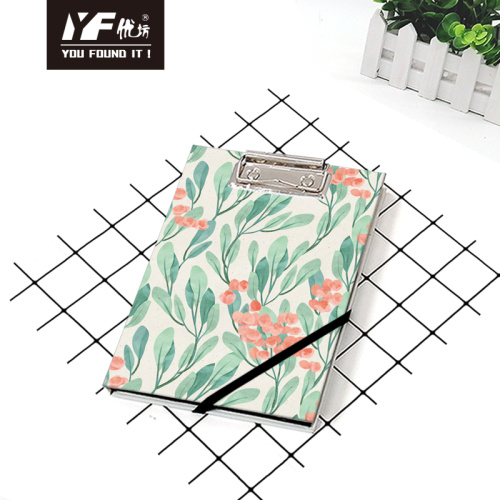 Daily Planner Notebook Leaves style A5 clipboard with notebook Manufactory