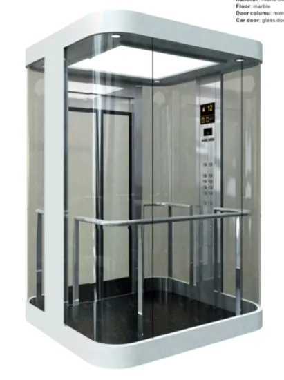 360 Square Sightseeing Elevator for Observation