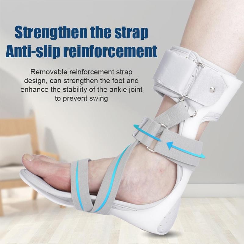 Drop Foot Ankle Orthosis Support Feet Splint Stroke Valgus Joint Leaf Spring Correction Rehabilitation Fracture Protector