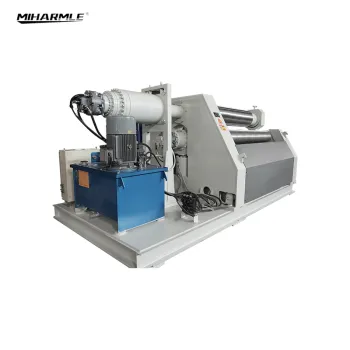CNC W12 Series 4-Roller Hydraulic Plate Bending Machine 16*2500