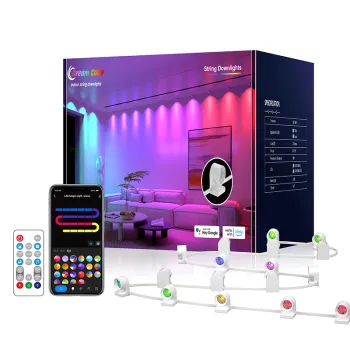 CL Lighting Smart RGB Downlights: Dimmable, Color-Changing LED Lights for Indoor Décor