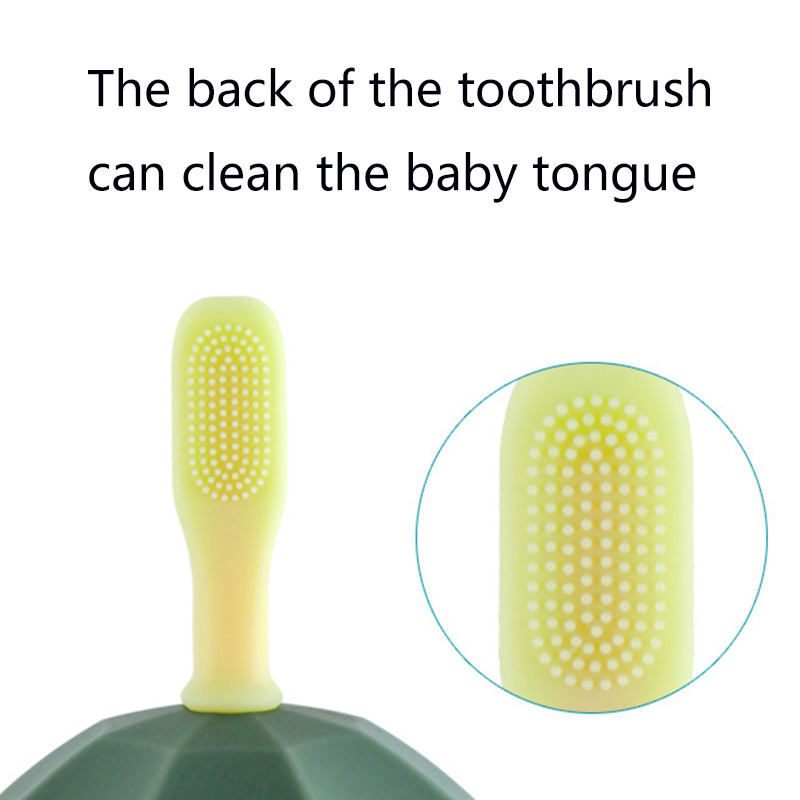 Soft Wool Silicone Toothbrush