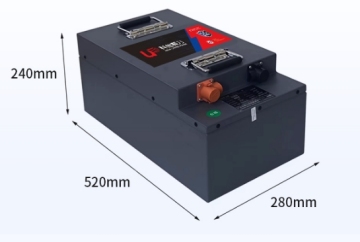 72V90Ah of li-ion battery