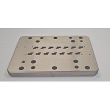 Stamping metal template