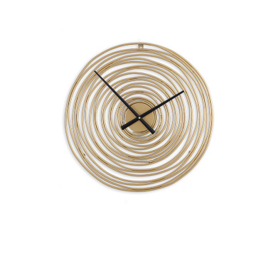 Modern 3D Nordic Iron Wall Clock - Antique Home Decor