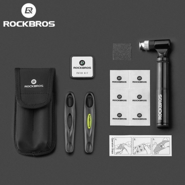 ROCKBROS Bike Tools Mini Pump & Repair Kit