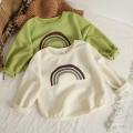 Boys and girls' cute sweatershirt