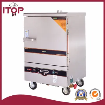 Single door gas steamer cabinet