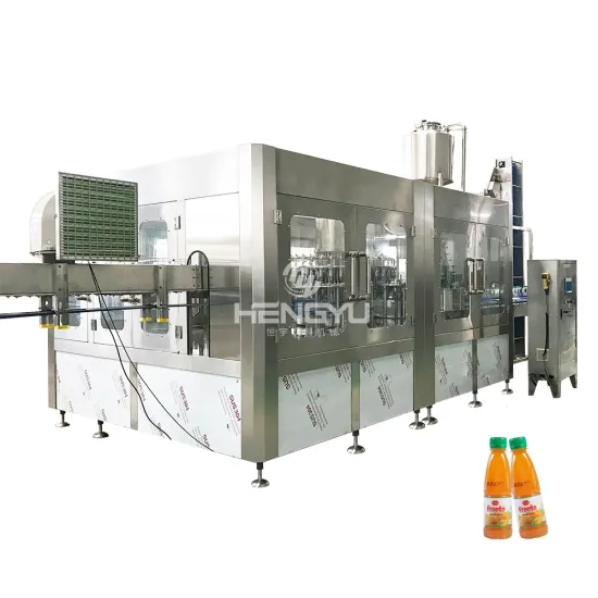 Hengyu Machinery PET Bottle Small Aseptic Fruit Juice Filling Machine for Sale