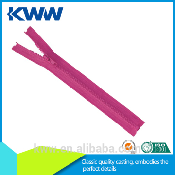 Plastic zipper open-end vislon zippers all purpose zipper