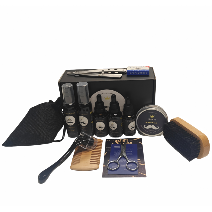 Conjunto de 13 piezas de aseo de barba