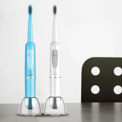 three lights toothy pony electronic toothbrush set