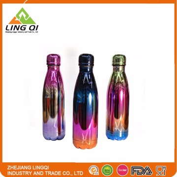 China Manufacture Professional Cola Plain Stainless Steel Sport Bottle