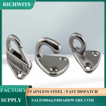 investment casting boat hardware Stainless steel 316 Marine hardware Fender Hook