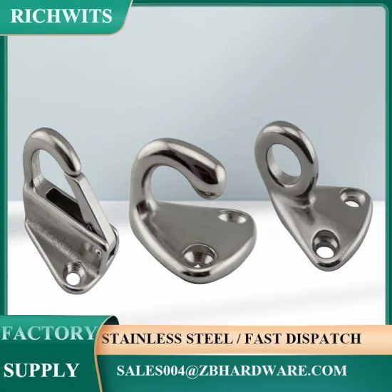 investment casting boat hardware Stainless steel 316 Marine hardware Fender Hook