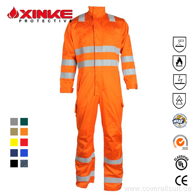 wholesale cotton nylon coverall for oil and gas