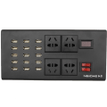 15 USB -Anschlüsse, 4 220 V Outlet Ladegeräte