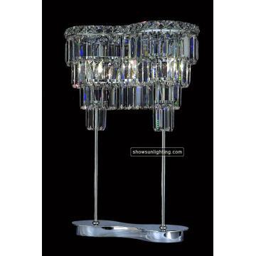 8 Lights Fashionable Crystal Table Lamps