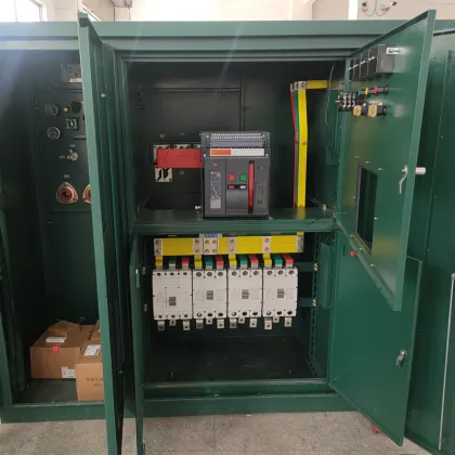 Complete set of prefabricated box-type substation