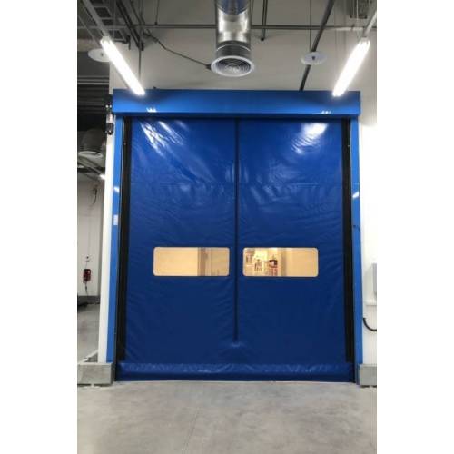 Sefl-repairing PVC high speed roller door