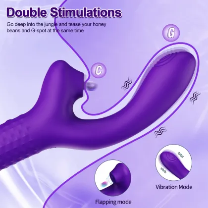 Dual Action Vibrating Wand for Enhanced Pleasure